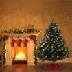 SOTTO ALBERO DI NATALE IN FELTRO ROSSO DIAMETRO 80 CM SCRITTA MERRY CHRISTMAS TEMA PUPAZZI DI NEVE 