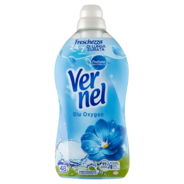VERNEL AMMORBIDENTE CONCENTRATO DA 48 LAVAGGI BLU OXIGEN 1,2L