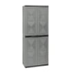 MA MAISON ARMADIO BASIC LINE CON 1 PORTA SCOPE E 3 RIPIANI REGOLABILI - DARK GREY DIMENSIONE 65X37X165