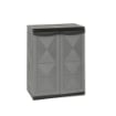 MA MAISON ARMADIO BASIC LINE CON 1 RIPIANO REGOLABILE - DARK GREY DIMENSIONE 65X37X83H CM