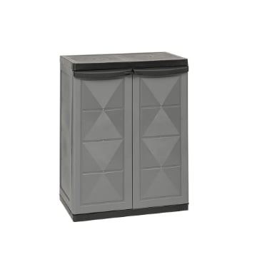 MA MAISON ARMADIO BASIC LINE CON 1 RIPIANO REGOLABILE - DARK GREY DIMENSIONE 65X37X83H CM