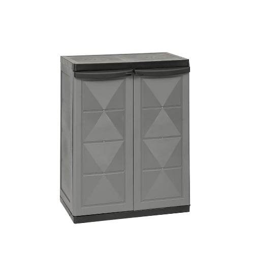 MA MAISON ARMADIO BASIC LINE CON 1 RIPIANO REGOLABILE - DARK GREY DIMENSIONE 65X37X83H CM