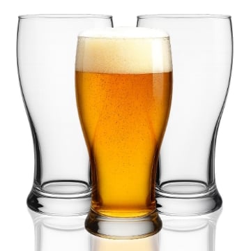 BICCHIERI BIRRA BLONDE SET DA 3 PEZZI CON CAPIENZA 565CC