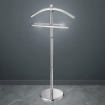 INDOSSATORE MONOSPALLA CON APPENDIABITI SILVER CROMATO 44 X 26 X H 110 CM
