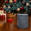 SUPPORTO BASE PER ALBERO DI NATALE DA 150 A 240H CM TRONCO  Ø35 X 35+6CM - NERA ARTICOLO USATO 
