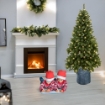 SUPPORTO BASE PER ALBERO DI NATALE DA 150 A 240H CM TRONCO  Ø35 X 35+6CM - NERA ARTICOLO USATO 