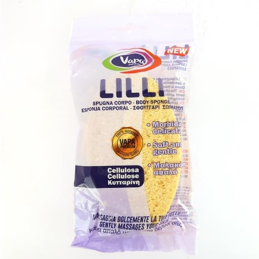 SPUGNA CORPO CELLULOSA VEGETALE LILLI
