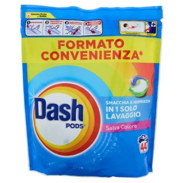 LIQ LAV DASH PODS POWER 44PZ S/COLORE