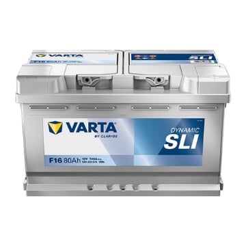 BATTERIA AUTO VARTA DYNAMIC SLI F16 80 AH 12V
