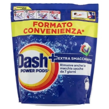 DASH POWER PODS LIQUIDO LAVATRICE EXTRA SMACCHIANTE 35PZ 
