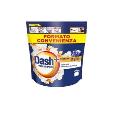 DASH POWER PODS LIQUIDO LAVATRICE ORO E FIORI VANIGLIA 35PZ 