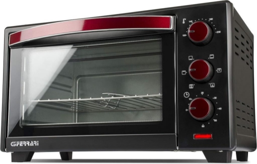 GFERRARI FORNO ELETTRICO 3 FUNZIONI DI COTTURA CAPACITÀ 20 LT COLORE NERO 1380W