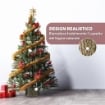 BASE PER ALBERO DI NATALE TRONCO REALISTICO DIAMETRO CM.32X35H PER ALBERI DA 150/180 CM CON KIT DI FISSAGGIO USATO 