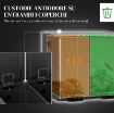 BIDONE IMMONDIZIA A 2 SEZIONI DA 15L CON CHIUSURA SILENZIOSA, IN ACCIAIO INOX E PP, 41.7X36.6X43.2 CM, NERO