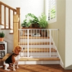 CANCELLETTO PER CANI ESTENSIBILE DA 72 A 107 CM CON MONTAGGIO A PRESSIONE 