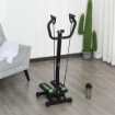 STEPPER PROFESSIONALE FITNESS CON MANUBRIO E CORDE, 40X48X118CM