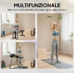 SET 4 MANUBRI ESAGONALI DA 20 KG TOTALI IN ACCIAIO E PU DA 1 A 4KG MULTICOLORE