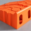 SET 2 RAMPE PER AUTO IN PLASTICA CON CARICO MASSIMO 5 TONNELLATE 91X30X21 CM ARANCIONE