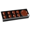 SET DA 6 TAZZINE CAFFE' CON PIATTINO MARRONI MOKA 88 CC 6 X 6,5H CM