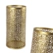PORTAOMBRELLI IN METALLO TRAFORATO 24XH48 CM IN COLORE ORO