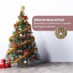 BASE PER ALBERO DI NATALE TRONCO REALISTICO DIAMETRO CM.23X28H PER ALBERI DA 120/150 CM CON KIT FISSAGGIO USATO