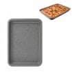 HAPPY STONE TEGLIA RETTANGOLARE BASSA PER PIZZA 40 X 33 X H4 CM