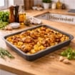 HAPPY STONE TEGLIA RETTANGOLARE PER PIZZA 40 X 33 X H7 CM
