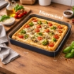 HAPPY STONE TEGLIA RETTANGOLARE FON FONDO ANTIADERENTE 35 X 35 X H3 CM