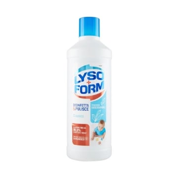 LYSOFORM PAVIMENTI CLASSICO 1.1 LT DISINFETTA E PULISCE FRAGRANZA BIODEGRADABILE