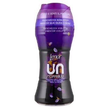 LENOR UNSTOPPABLES PROFUMO PER IL BUCATO FRESCHEZZA VIOLETTA 195GR   