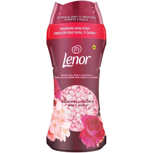 LENOR UNSTOPPABLES PROFUMO PER IL BUCATO GELSOMINO SCARLATTO 195GR   