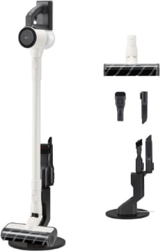 LG ASPIRALPOLVERE SENZA FILI CORDZERO DA 150W LANCIA INTEGRATA, BASE AUTOPORTANTE + 2 ACCESSORI PER PULIZIA INCLUSI