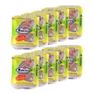 MAURY'S SET DA  10  CONTENITORI RETTANGOLARI IN ALLUMINIO DA 4 PORZIONI 