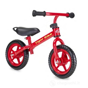 BIEMME TIGER BIKE BICICLETTA SENZA PEDALI PER BAMBINI DA 3 A 5 ANNI ROSSA