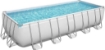 BESTWAY PISCINA FUORI TERRA POWER STEEL RETTANGOLARE 640 X 274 X 132 CM