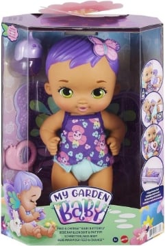 MY GARDEN BABY BAMBOLA JUNIOR FARFALLA ROSA ALTA 30 CM CON ACCESSORI VARI 3+ ANNI GYP11