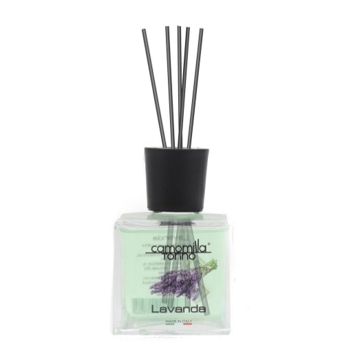 CAMOMILLA TORINO DIFFUSORE  PER AMBIENTE CON BASTONCINI ALLA LAVANDA DA 100 ML 