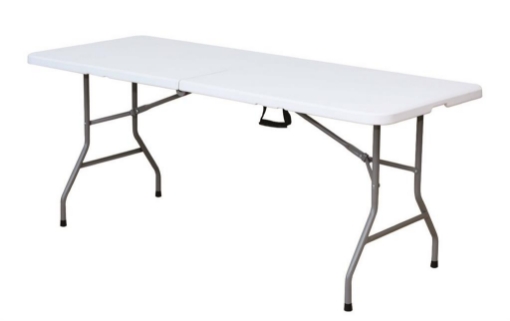 MAURY'S TAVOLO PICNIC RETTANGOLARE PIEGHEVOLE CAMPING 181 X 74 X H74 CM ARTICOLO USATO