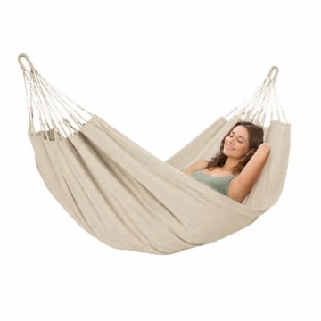 AMACA IN COTONE FLEXY PORTATA 120 KG BEIGE DIMENSIONI 200 X 100 CM OKX