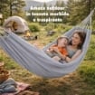 AMACA IN COTONE FLEXY PORTATA 120 KG DIMENSIONI 200 X 100 CM