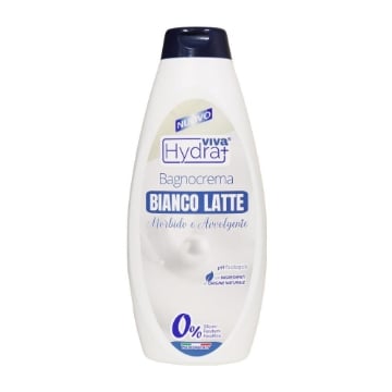 HYDRA VIVA BAGNOCREMA BIANCO LATTE CON INGREDIENTI DI ORIGINE NATURALE 750ML