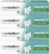 MENTADENT DENTIFRICIO SET 4 CONFEZIONI PROFESSIONAL 75 ML L'UNO PULIZIA EXTRA PROFONDA DEI DENTI