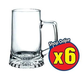 BORMIOLI 6 BOCCALI STERN BICCHIERI PER BIRRA DA 40 CL 