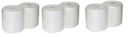 MAURY'S 3 SET DI BOBINE MULTIUSO 100% CELLULOSA CONFEZIONE DOPPIA 800 STRAPPI