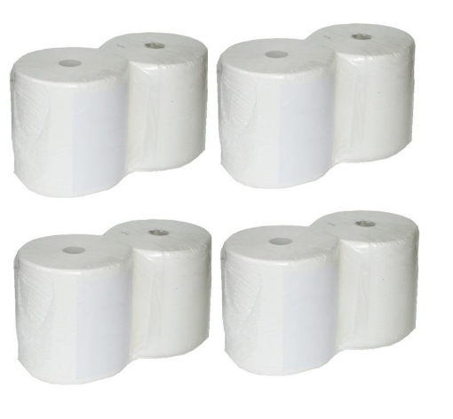 MAURY'S 4 SET DI BOBINE MULTIUSO 100% CELLULOSA CONFEZIONE DOPPIA 800 STRAPPI