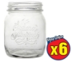 6 PZ BARATTOLO 700 CC BORMIOLI VASO PER CONSERVE TAPPO COMPATIBILE 86 MM