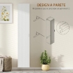 MOBILE BAGNO SOSPESO A COLONNA CON RIPIANI REGOLABILI E CHIUSURA SOFT CLOSE, 30X31.5X160 CM, BIANCO