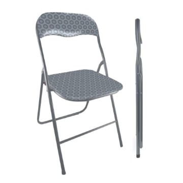 MAURY'S SEDIA PIEGHEVOLE SALVASPAZIO GOLF GRIGIA