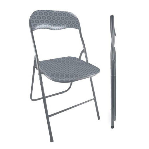 MAURY'S SEDIA PIEGHEVOLE SALVASPAZIO GOLF GRIGIA