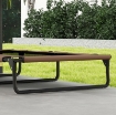 LETTO PER CANI GRANDI PIEGHEVOLE CON TESSUTO A RETE DA INTERNO ED ESTERNO, 107X61X20 CM, MARRONE